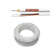 Cabo Cftv Coaxial Flexivel 4mm Bipolar  100 Metros